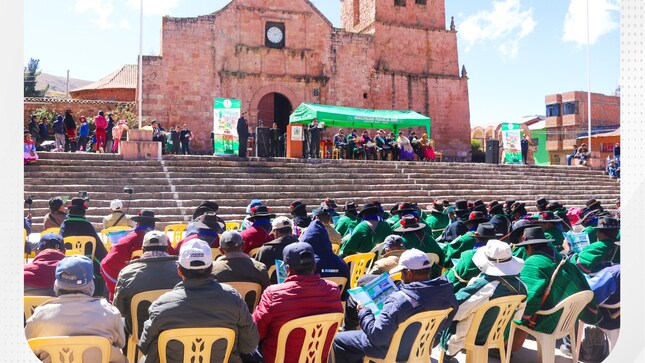 La Municipalidad Provincial de Moho realizó su I Audiencia Pública Municipal 2025 para rendir cuentas de su gestión, presentar logros y avances en diversos sectores, y responder inquietudes de la ciudadanía, promoviendo la transparencia y participación ciudadana.
