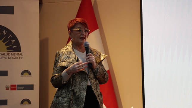 Jornadas INSM 2025: Dra. Martha Rondón revela impacto de la violencia en Perú y exige acción urgente para proteger la salud mental