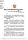 Vista preliminar de documento RDE N° 058-2025-MINEDU-VMGI-PRONABEC