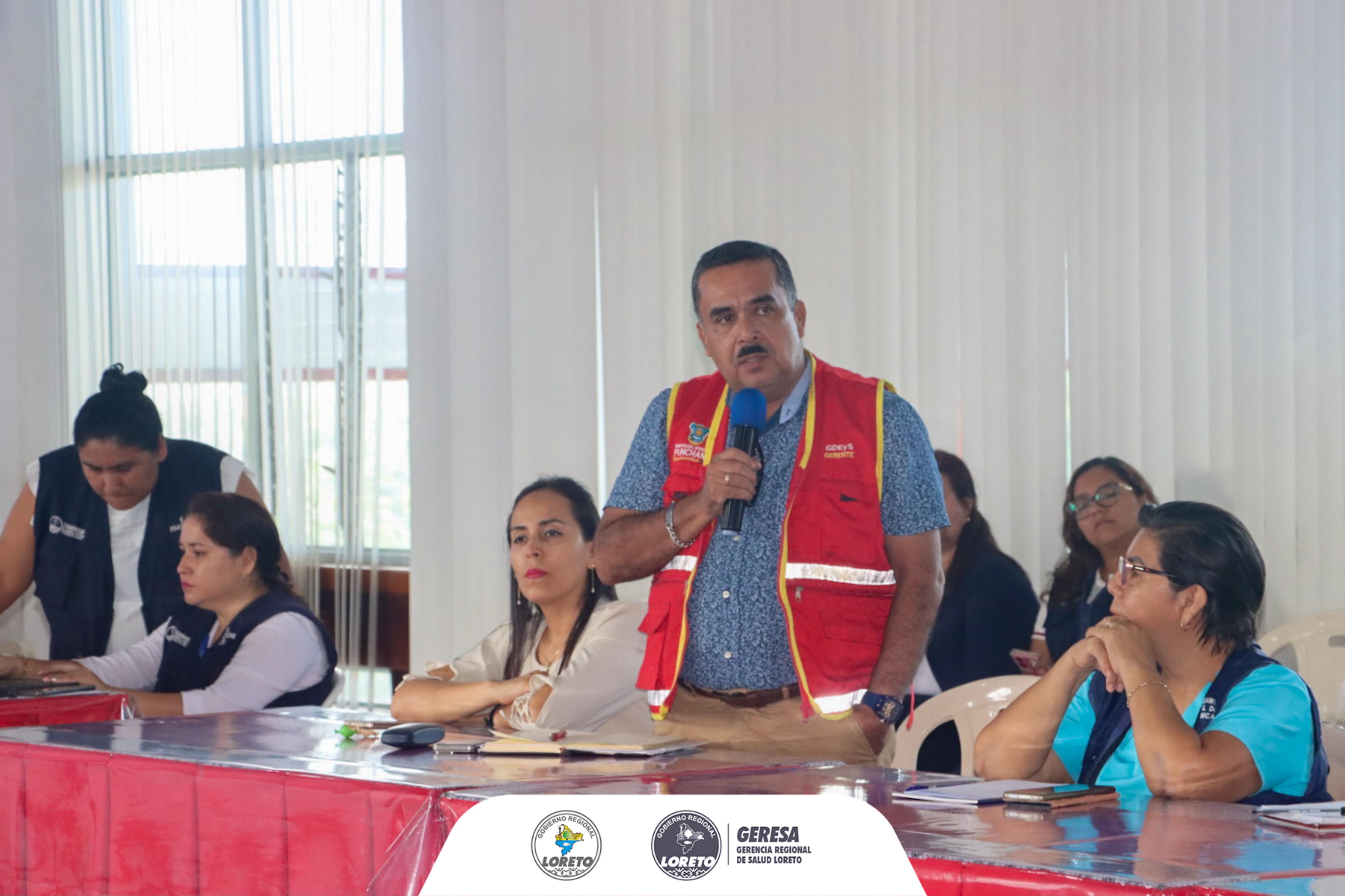 Geresa Loreto socializa plan multisectorial contra la anemia 2025–2030.