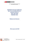 Vista preliminar de documento Reporte de Seguimiento del PEI 2022-2026  AF 2022