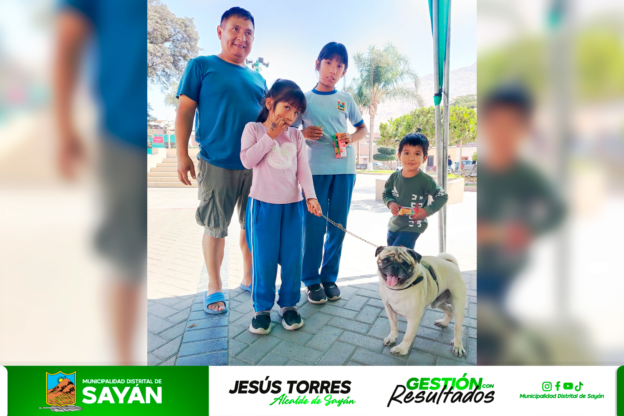#ResponsabilidadCanina REGISTRAN CANES Y PROMUEVEN JUEGOS ECOLÓGICOS EN LA PLAZA DE SAYÁN