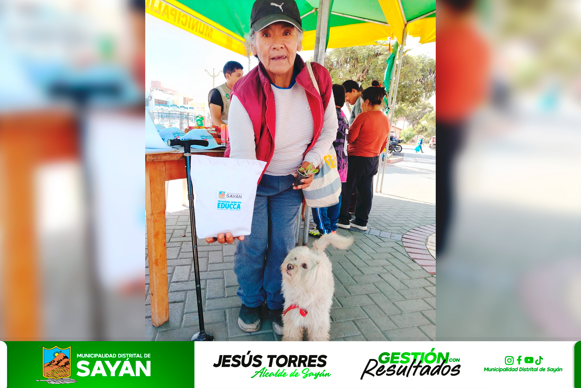 #ResponsabilidadCanina REGISTRAN CANES Y PROMUEVEN JUEGOS ECOLÓGICOS EN LA PLAZA DE SAYÁN