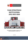Vista preliminar de documento Plan Estratégico Institucional (PEI) 2022-2026