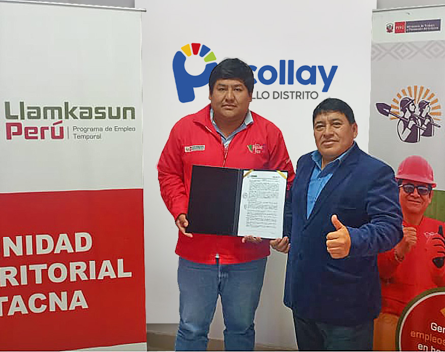 Pocollay generará empleo temporal con apoyo del programa "Llamkasun Perú"