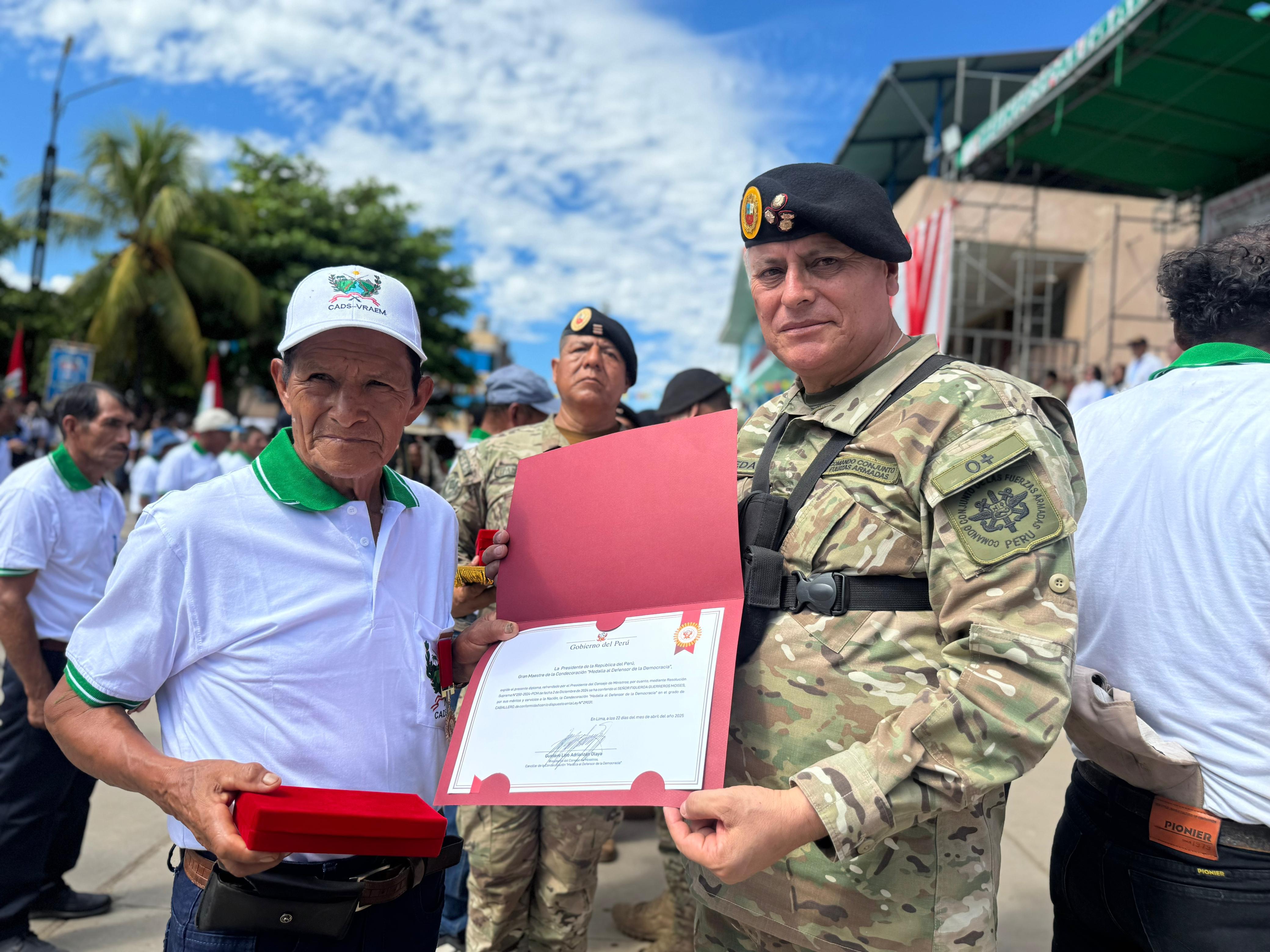 El Comando Conjunto de las Fuerzas Armadas llevó salud, educación y apoyo social al corazón del VRAEM