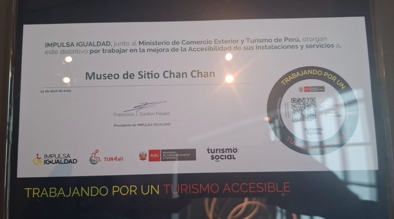 Ministerio de Cultura recibe Distintivo TUR4all
