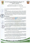 Vista preliminar de documento N°143 RESOLUCION DE ALCALDIA
