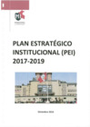 Vista preliminar de documento Plan Estratégico Institucional (PEI) 2017-2019