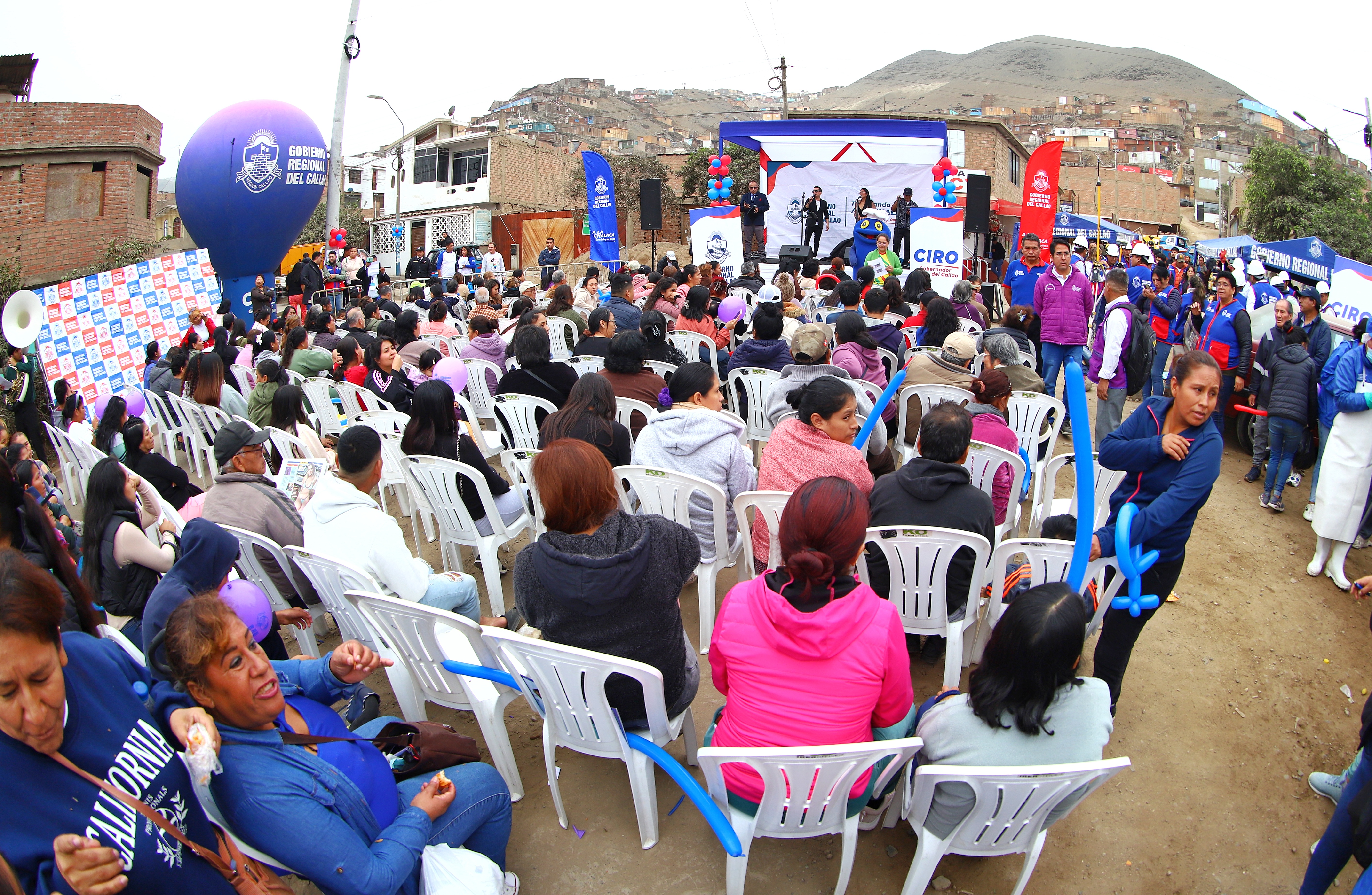 Gore Callao financia con más de S/ 500,000 proyecto de saneamiento y titulación en 14 AA.HH. de Mi Perú