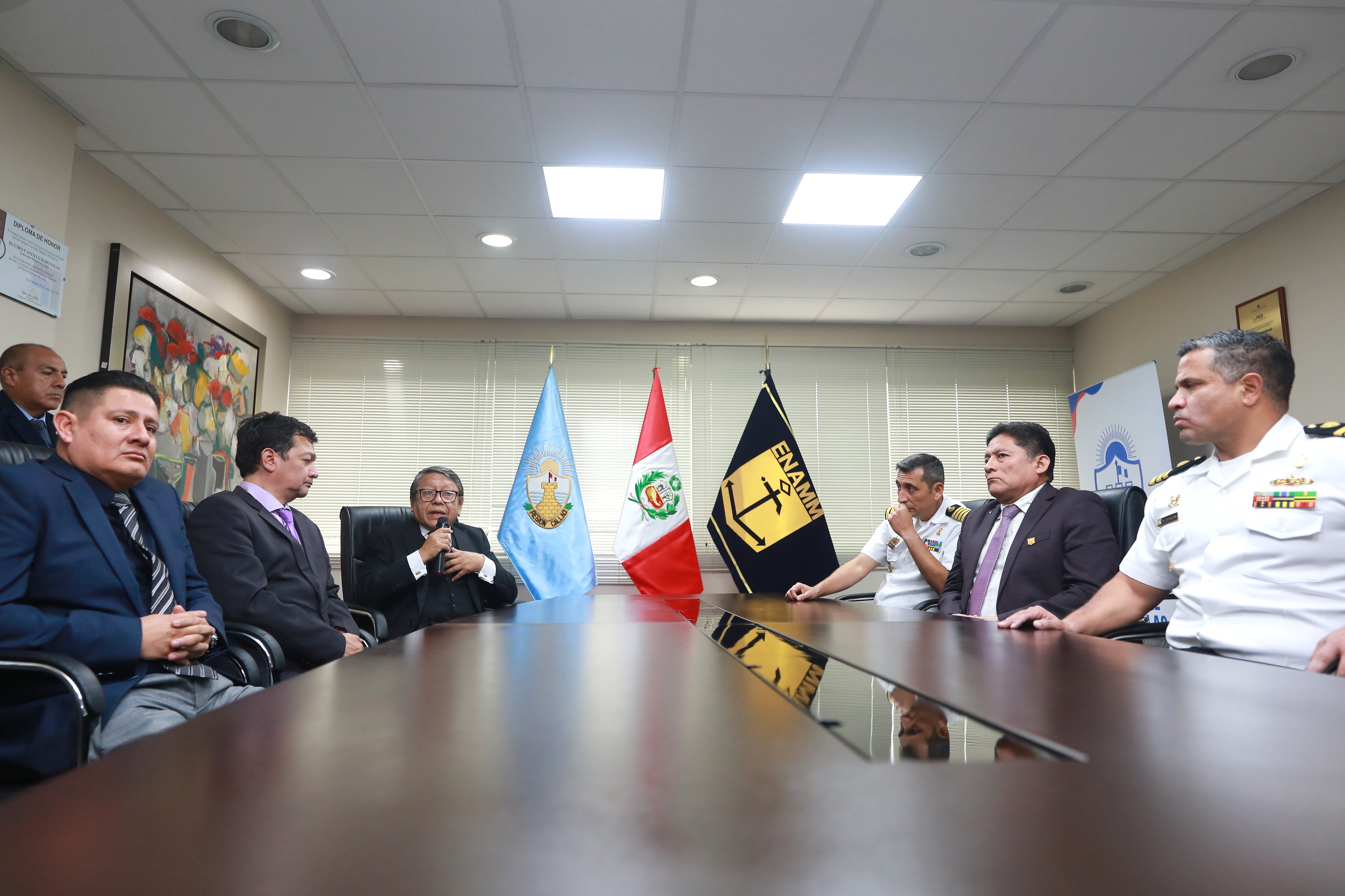 Gore Callao y Escuela de Marina Mercante firmaron convenio para impulsar la calidad educativa regional