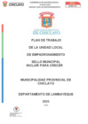 Vista preliminar de documento PLAN DE TRABAJO ULE 2025