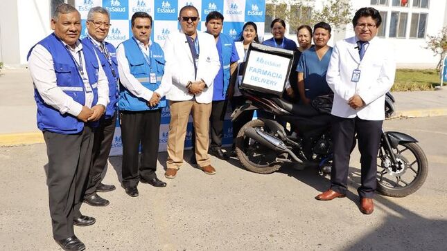 EsSalud Tacna implementa servicio de Farmacia Delivery para pacientes del programa PADOMI