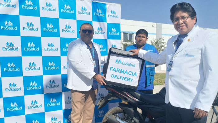 EsSalud Tacna implementa servicio de Farmacia Delivery para pacientes del programa PADOMI