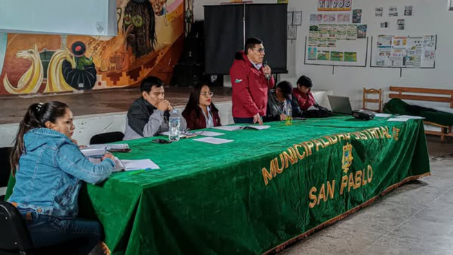 Impulsan saneamiento legal de terrenos para ejecutar proyecto de Agua de Riego en comunidades del distrito de San Pablo