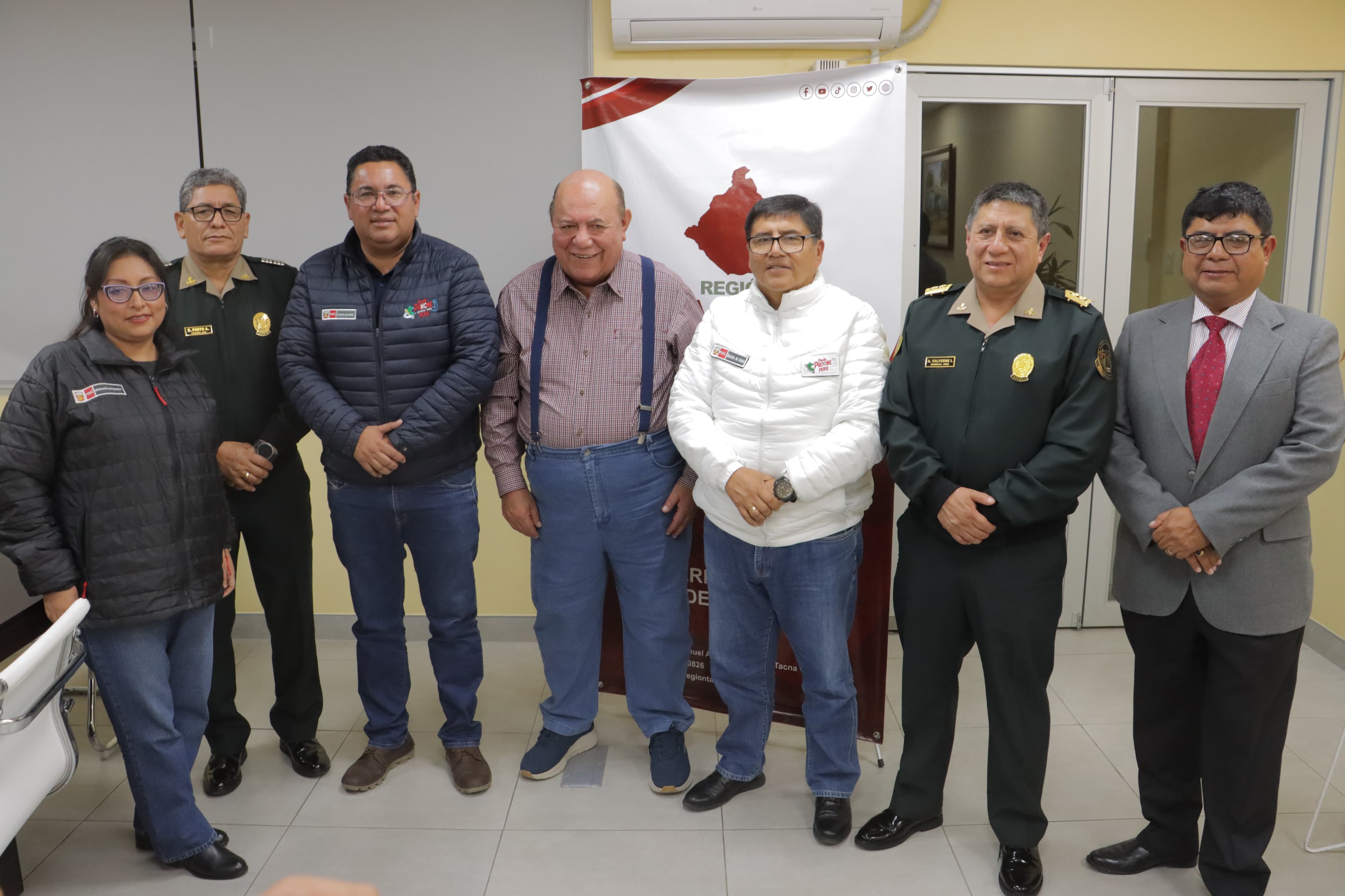 GORE Tacna se reúne con Ministerio del Interior