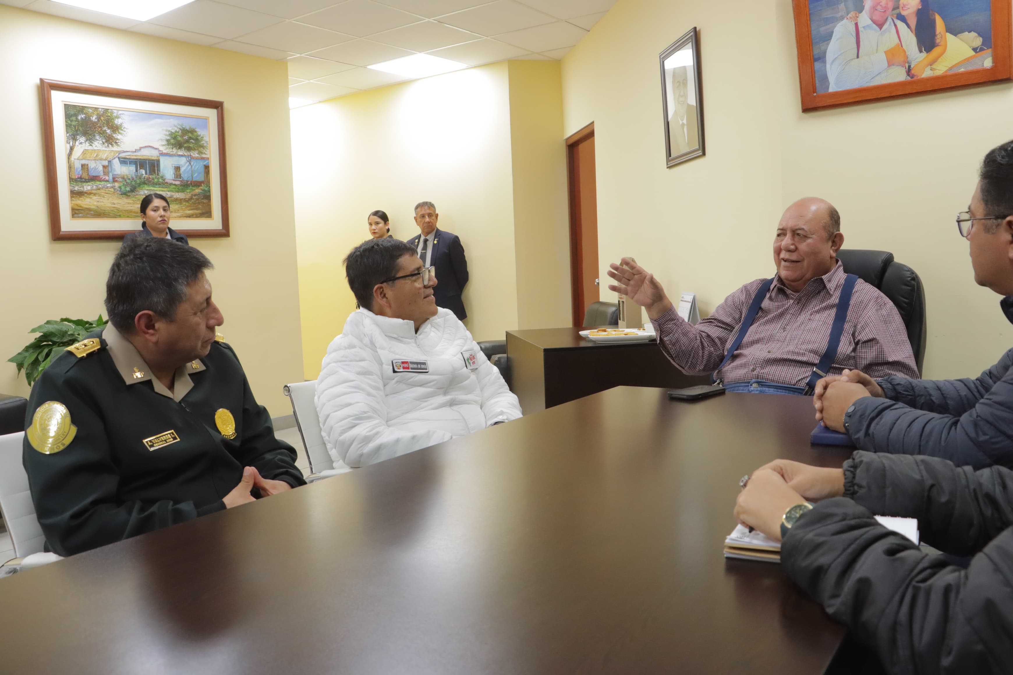 GORE Tacna se reúne con Ministerio del Interior