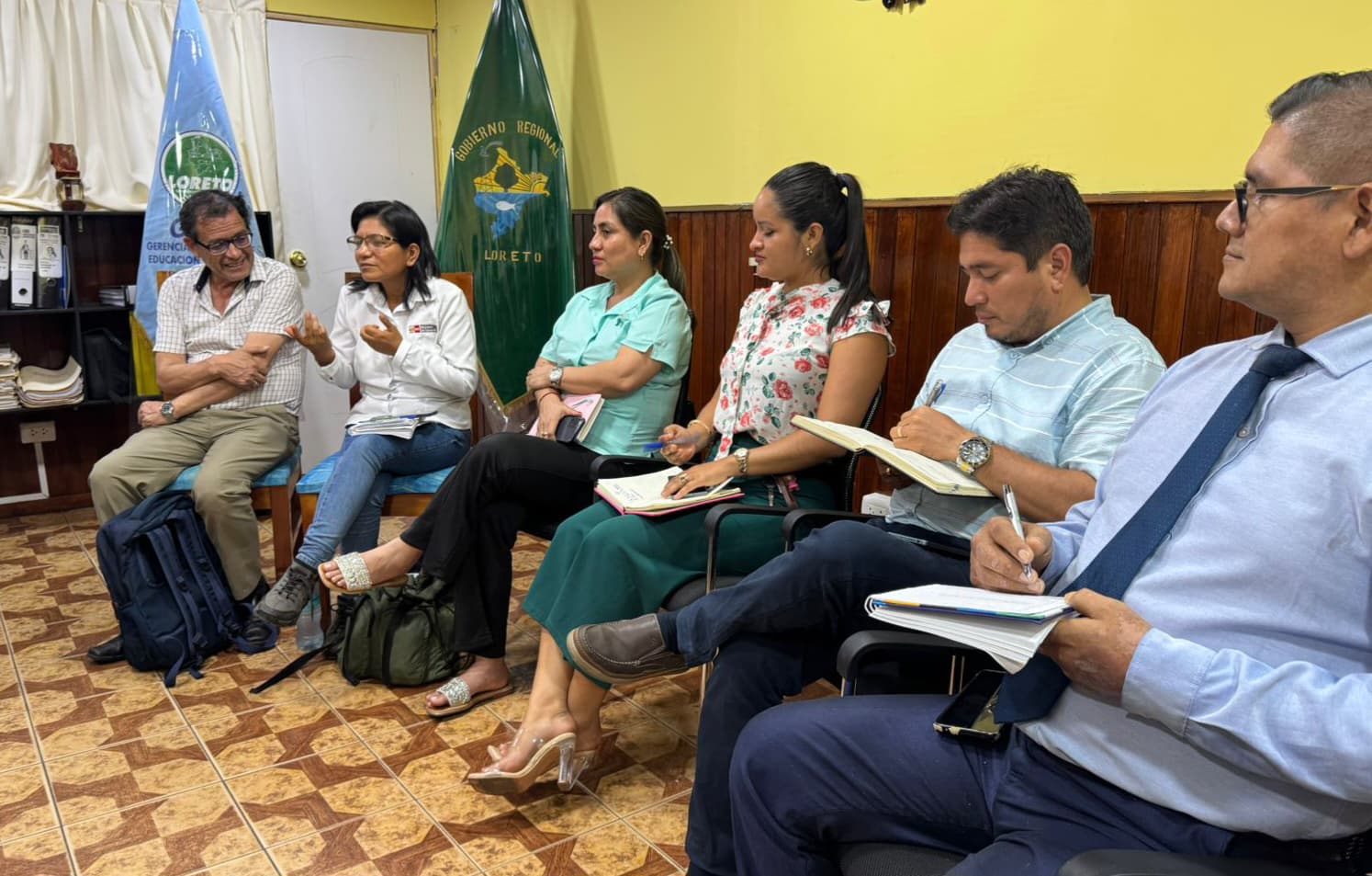 Grel coordina acciones para el desarrollo de los Juegos Escolares Deportivos y Paradeportivos 2025 en Loreto.