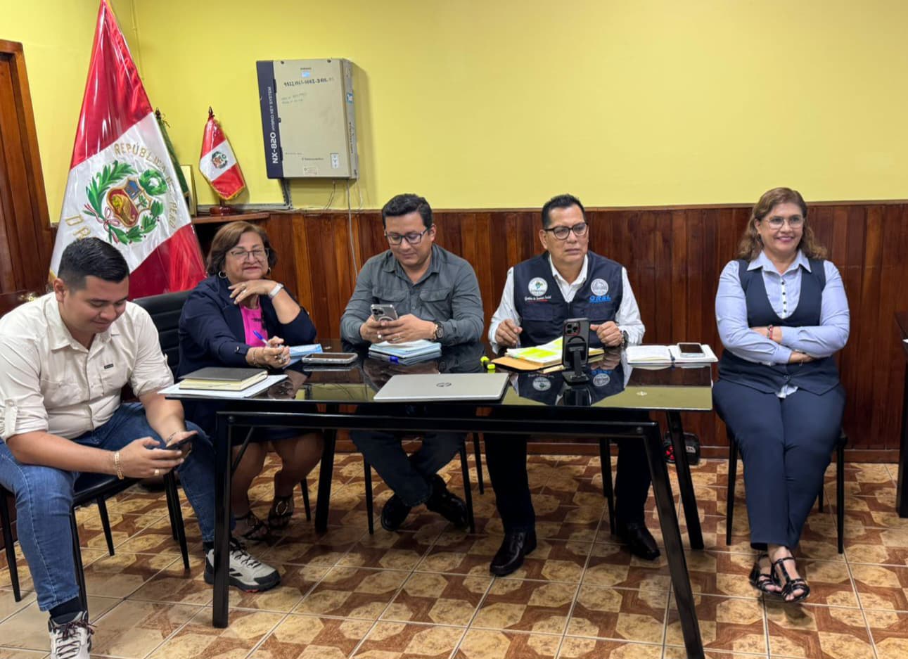 Grel coordina acciones para el desarrollo de los Juegos Escolares Deportivos y Paradeportivos 2025 en Loreto.