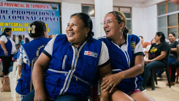 fotos del homenaje a los Agentes Comunitarios de Salud
