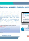 Vista preliminar de documento Comunicado 14 CCCGOYCLC-MINSA