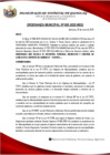 Vista preliminar de documento ORDENANZA MUNICIPAL N° 005-2025-MDQ