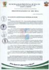 Vista preliminar de documento N°133 RESOLUCION DE ALCALDIA