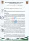 Vista preliminar de documento N°138 RESOLUCION DE ALCALDIA
