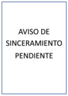 Vista preliminar de documento Aviso de Sinceramiento -HH