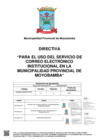 Vista preliminar de documento Directiva Correos - Municipalidad Provincial de Moyobamba