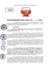 Vista preliminar de documento Resolucion Directoral N° 003444-2025