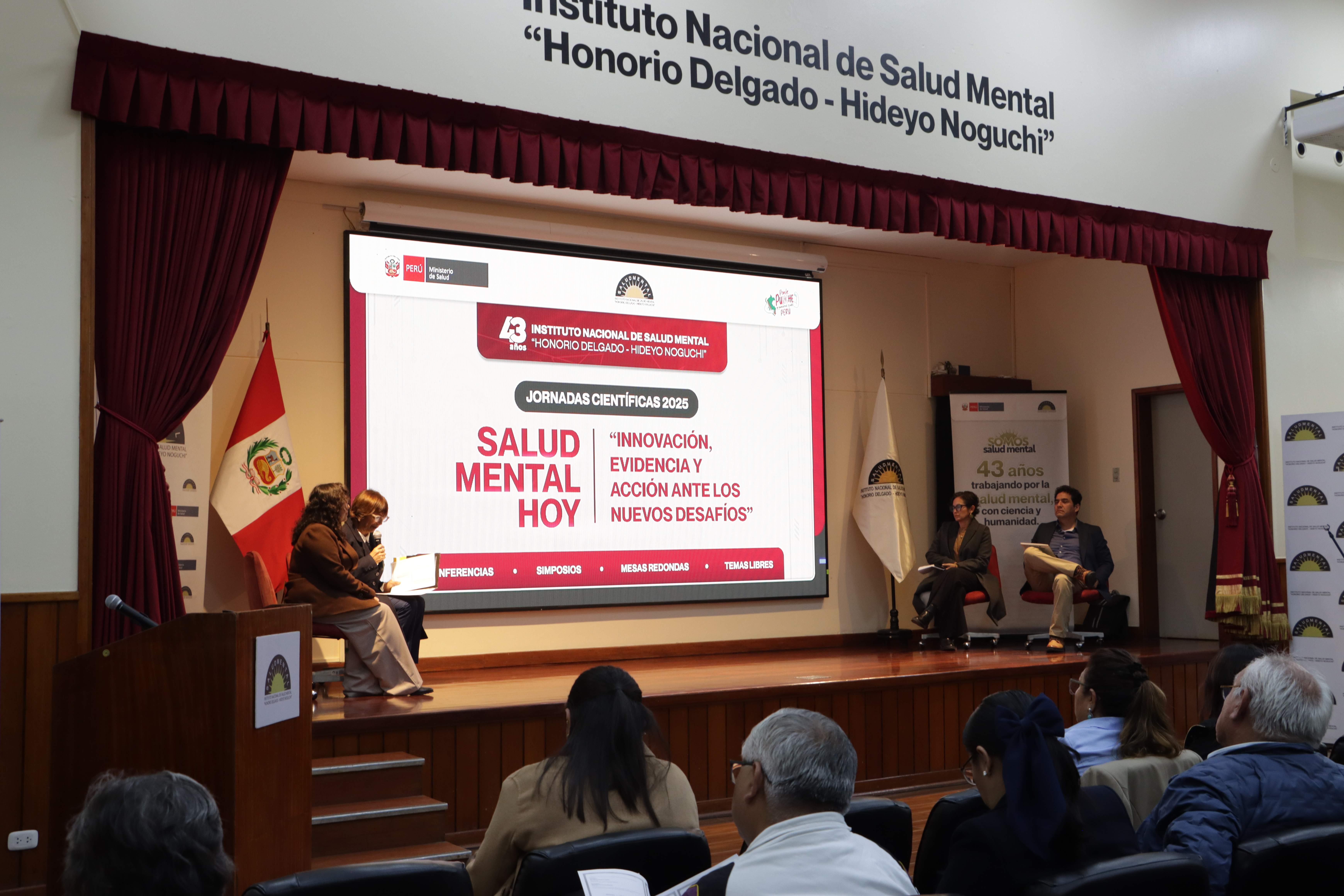 INSM celebra 43 años con Jornadas 2025: especialistas recomiendan innovación frente a violencia, brecha digital y salud mental sostenible