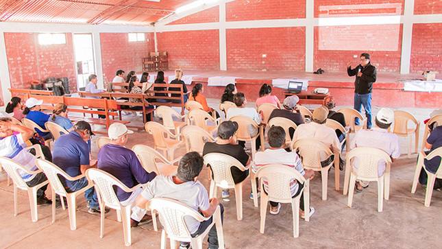 Municipalidad provincial de Huarmey continúa con talleres informativos comunales sobre el presupuesto participativo 2026