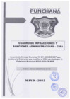 Vista preliminar de documento Cuadro de Infracciones Y Sanciones Administrativas - CISA MAYO 2025