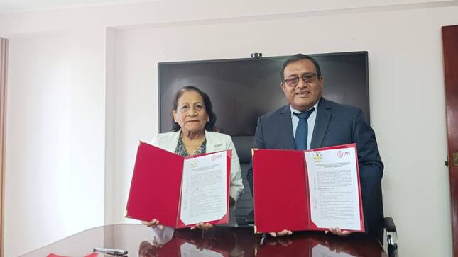 Suscripción de convenio
