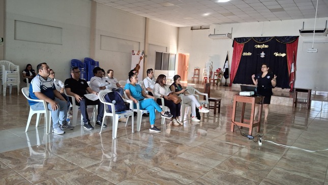 Con la finalidad de fortalecer las capacidades del personal de Salud