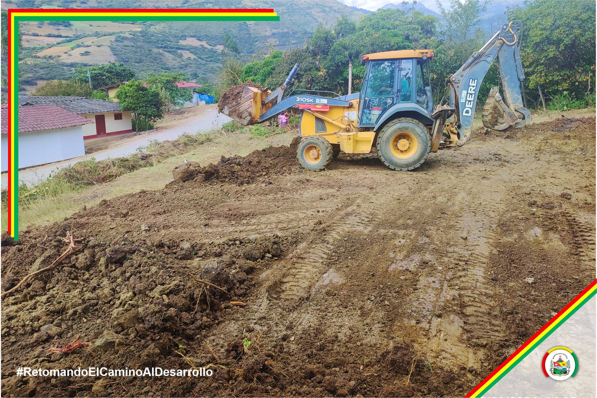 Gracias a la gestión del alcalde Erick Vigo, se donaron mangueras para llevar agua a Huayllagual, mejorando agricultura, ganadería y calidad de vida.