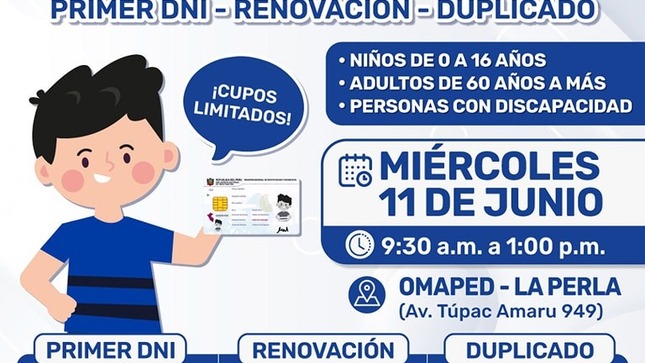 DNI - RENOVACIÓN - DUPLICADO