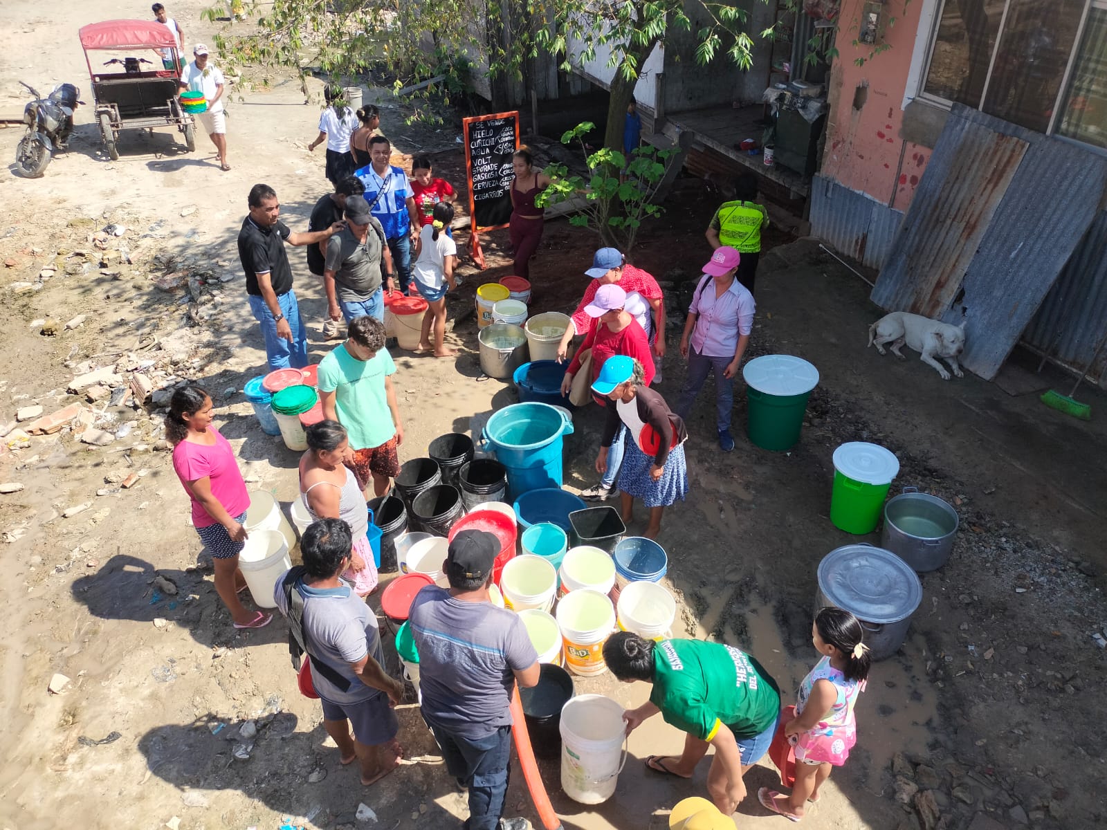 Continuamos llevando apoyo a los asentamientos humanos de Punchana.