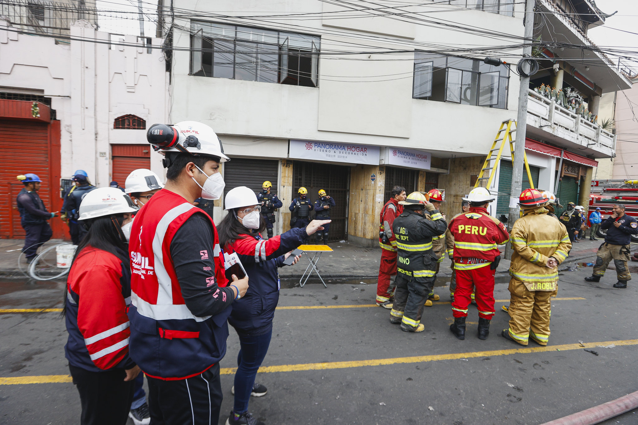 Inspectores y bomberos