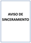 Vista preliminar de documento 📑 Aviso de Sinceramiento - HH