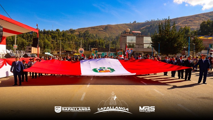 Celebración por el Día de la Bandera