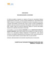 Vista preliminar de documento COMUNICADO 001 - DECLARACION GANADOR AL ACCESITARIO
