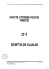Vista preliminar de documento 📈Evaluación del Plan Operativo Anual - 1er Semestre 2015 