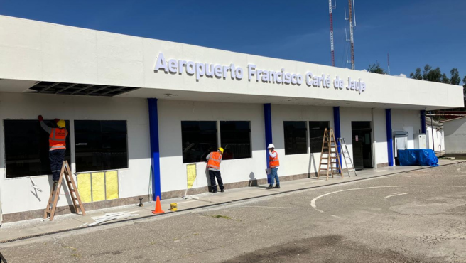 Trabajos de mantenimiento del Aeropuerto de Jauja continúan a buen ritmo