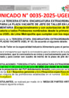 Vista preliminar de documento COMUNICADO N 35-2025-CE CONVOCATORIA TERCERA ETAPA-  JEFE DE TALLER (1)