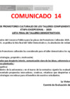 Vista preliminar de documento 1 LISTA FINAL DE TALLER DEMOSTRATIVO  -2025 PROMOTORES CULTURALES