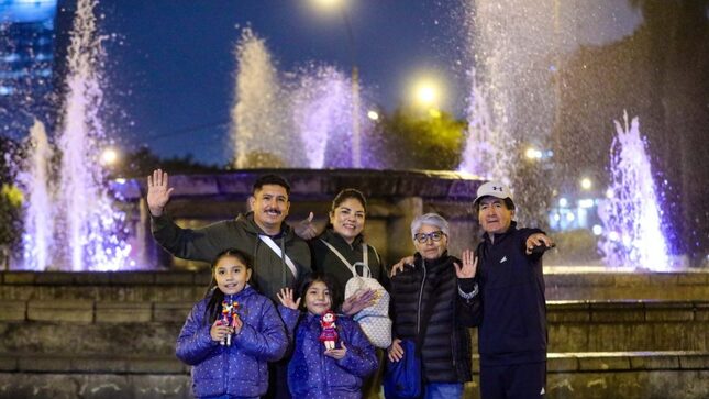 ¡Brilla de nuevo! Pileta de los Héroes Navales vuelve a funcionar tras más de una década