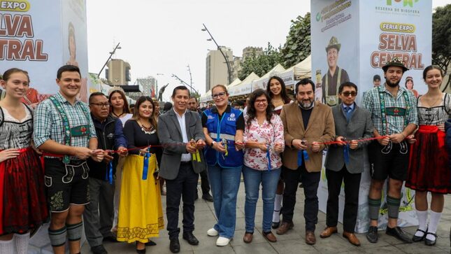 Expo Selva Central 2025: Productores de Oxapampa, Satipo y Chanchamayo llegaron a Lima