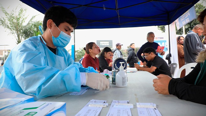 Minsa: población responde de forma positiva a campaña de prueba rápida de VIH a nivel nacional